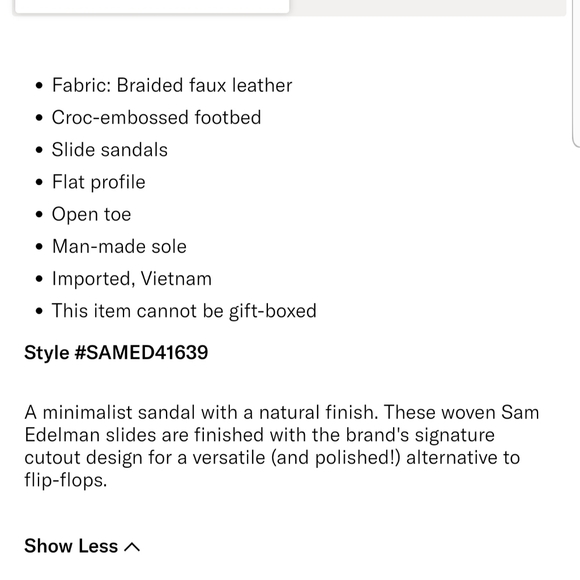 Sam Edelman Beckie Slide - Picture 17 of 17